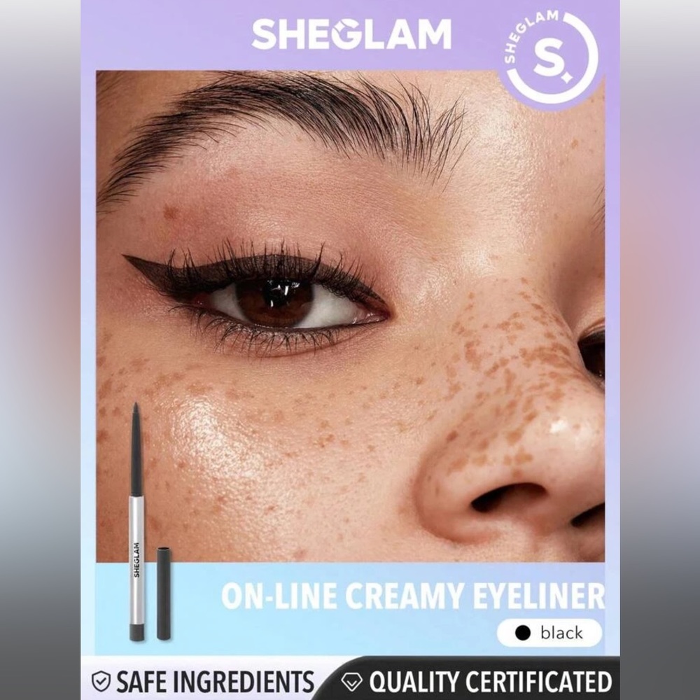 She glam | expert creamy eyeliner (black)